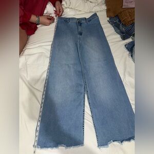Billabong Light Blue Wide Leg Jeans